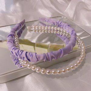 2pcs Set Fashion Women Cloth Hair Bands